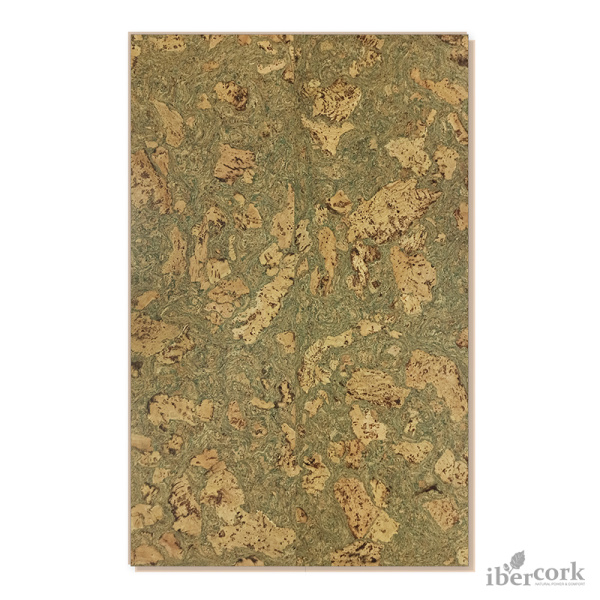 Пробковый замковый паркет EasyCork Леон верде